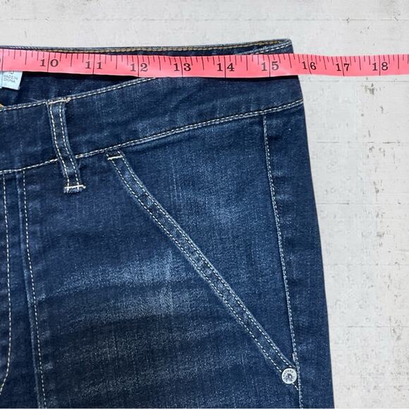 L.L. Bean Women's Signature Premium Skinny Jeans Mid-Rise Button-Front Size 10 - Picture 10 of 12